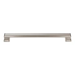 Atlas Homewares [293-BRN] Die Cast Zinc Cabinet Pull Handle - Sutton Place Series - Oversized - Brushed Nickel Finish - 160mm C/C - 8 3/8&quot; L