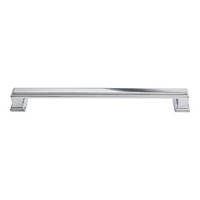 Atlas Homewares [293-CH] Die Cast Zinc Cabinet Pull Handle - Sutton Place Series - Oversized - Polished Chrome Finish - 160mm C/C - 8 3/8" L