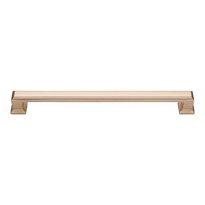 Atlas Homewares [293-CM] Die Cast Zinc Cabinet Pull Handle - Sutton Place Series - Oversized - Champagne Finish - 160mm C/C - 8 3/8" L