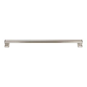 Atlas Homewares [337-BRN] Die Cast Zinc Cabinet Pull Handle - Sutton Place Series - Oversized - Brushed Nickel Finish - 288mm C/C - 12 5/16" L
