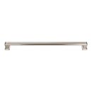 Atlas Homewares [337-BRN] Die Cast Zinc Cabinet Pull Handle - Sutton Place Series - Oversized - Brushed Nickel Finish - 288mm C/C - 12 5/16&quot; L