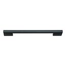 Atlas Homewares [A826-BL] Die Cast Zinc Cabinet Pull Handle - Thin Square Series - Oversized - Matte Black Finish - 192mm C/C - 8 11/16&quot; L