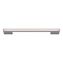 Atlas Homewares [A826-BN] Die Cast Zinc Cabinet Pull Handle - Thin Square Series - Oversized - Brushed Nickel Finish - 192mm C/C - 8 11/16" L