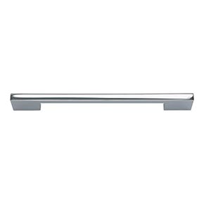 Atlas Homewares [A826-CH] Die Cast Zinc Cabinet Pull Handle - Thin Square Series - Oversized - Polished Chrome Finish - 192mm C/C - 8 11/16" L