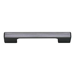 Atlas Homewares [A836-BL] Die Cast Zinc Cabinet Pull Handle - Thin Square Series - Standard Size - Matte Black Finish - 96mm C/C - 4 11/16&quot; L