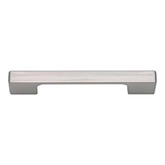 Atlas Homewares [A836-BN] Die Cast Zinc Cabinet Pull Handle - Thin Square Series - Standard Size - Brushed Nickel Finish - 96mm C/C - 4 11/16&quot; L