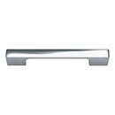 Atlas Homewares [A836-CH] Die Cast Zinc Cabinet Pull Handle - Thin Square Series - Standard Size - Polished Chrome Finish - 96mm C/C - 4 11/16&quot; L