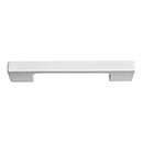 Atlas Homewares [A836-WG] Die Cast Zinc Cabinet Pull Handle - Thin Square Series - Standard Size - High White Gloss Finish - 96mm C/C - 4 11/16" L