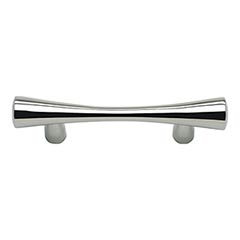 Atlas Homewares [A850-PS] Stainless Steel Cabinet Pull Handle - Fluted Pull Series - Standard Size - Polished Finish - 64mm C/C - 4&quot; L