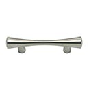 Atlas Homewares [A850-SS] Stainless Steel Cabinet Pull Handle - Fluted Pull Series - Standard Size - Brushed Finish - 64mm C/C - 4&quot; L