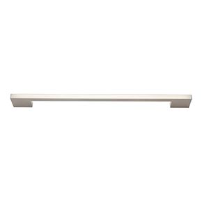 Atlas Homewares [A866-BN] Die Cast Zinc Cabinet Pull Handle - Thin Square Series - Oversized - Brushed Nickel Finish - 288mm C/C - 12 5/16" L