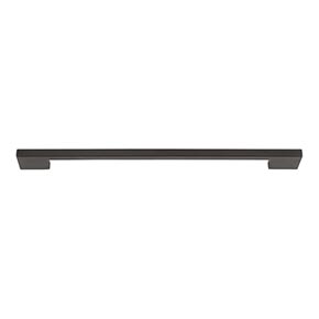 Atlas Homewares [A866-MB] Die Cast Zinc Cabinet Pull Handle - Thin Square Series - Oversized - Modern Bronze Finish - 288mm C/C - 12 5/16" L