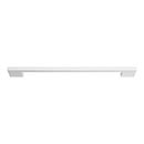 Atlas Homewares [A866-WG] Die Cast Zinc Cabinet Pull Handle - Thin Square Series - Oversized - High White Gloss Finish - 288mm C/C - 12 5/16" L