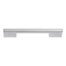 Atlas Homewares [A867-CH] Die Cast Zinc Cabinet Pull Handle - Thin Square Series - Oversized - Polished Chrome Finish - 128mm C/C - 6 1/8" L
