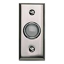 Atlas Homewares [DB644-BRN] Solid Brass Door Bell Button - Mission - Brushed Nickel Finish - 2 3/4" x 1 1/4"