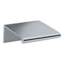 Polished Chrome Finish - Tab Edge Series - Atlas Homewares Decorative Cabinet & Drawer Hardware Collection