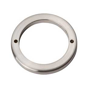 Atlas Homewares [390-BN] Die Cast Zinc Cabinet Pull Backplate - Tableau Series - Brushed Nickel Finish - 3" Dia.