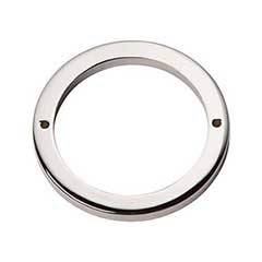 Atlas Homewares [391-PN] Die Cast Zinc Cabinet Pull Backplate - Tableau Series - Polished Nickel Finish - 3 1/2&quot; Dia.