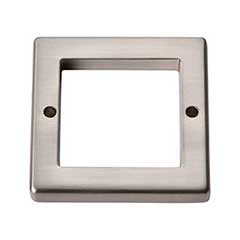 Atlas Homewares [393-BN] Die Cast Zinc Cabinet Pull Backplate - Tableau Series - Brushed Nickel Finish - 2 1/4&quot; Sq.