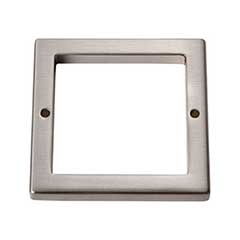 Atlas Homewares [394-BN] Die Cast Zinc Cabinet Pull Backplate - Tableau Series - Brushed Nickel Finish - 3&quot; Sq.