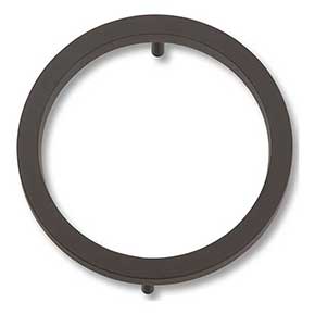 Atlas Homewares [AVN0-O] Die Cast Zinc House Number - Modern Avalon Series - Number 0 - Aged Bronze Finish - 4 1/2" H