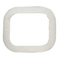 Atlas Homewares [PGN0-SS] Stainless Steel House Number - Paragon Series - Number 0 - Brushed Finish - 4&quot; H