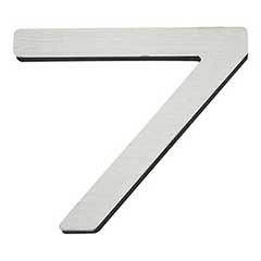 Atlas Homewares [PGN7-SS] Stainless Steel House Number - Paragon Series - Number 7 - Brushed Finish - 4&quot; H