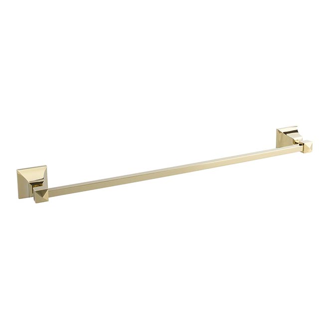 Atlas Homewares [GRATB600FG] Solid Brass Single Towel Bar Gratitude