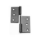 Brandywine Forge [401-3X3-L] Steel Midweight Shutter Hinge - Lift Off - Left Mount - 3" H x 3" W - Pair
