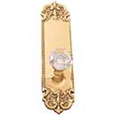 Fleur de Lis Series Brass Door Hardware & Accessories - Brass Accents, Inc. Door Hardware Collections