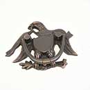 Brass Accents [A03-K2000-613VB] Solid Brass Door Knocker - Eagle - Venetian Bronze Finish - 5 9/16&quot; H