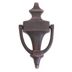Brass Accents [A03-K4014-613VB] Solid Brass Door Knocker - Regency - Venetian Bronze Finish - 6 1/8" H