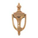 Brass Accents [A03-K4018-605] Solid Brass Door Knocker - Ravenna - Polished Brass Finish - 6 7/8&quot; H