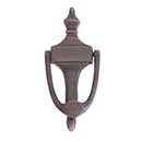 Brass Accents [A03-K4018-613VB] Solid Brass Door Knocker - Ravenna - Venetian Bronze Finish - 6 7/8" H