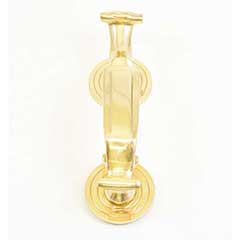 Brass Accents [A07-K5210-605] Solid Brass Door Knocker - Doctor&#39;s - Polished Brass Finish - 8&quot; H
