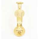 Brass Accents [A07-K5210-605] Solid Brass Door Knocker - Doctor's - Polished Brass Finish - 8" H