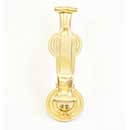Brass Accents [A07-K5210-605] Solid Brass Door Knocker - Doctor's - Polished Brass Finish - 8" H