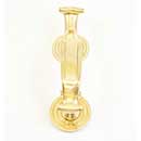 Brass Accents [A07-K5210-605] Solid Brass Door Knocker - Doctor&#39;s - Polished Brass Finish - 8&quot; H