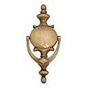 Brass Accents [A03-K4002-609] Solid Brass Door Knocker - Imperial - Antique Brass Finish - 8&quot; H