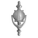 Brass Accents [A03-K4002-619] Solid Brass Door Knocker - Imperial - Satin Nickel Finish - 8" H