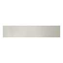 Brass Accents [A09-P0628-670ADH] Aluminum Door Kick Plate - Adhesive Mount - Satin Nickel Finish - 6&quot; W x 28&quot; L