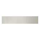 Brass Accents [A09-P0630-619ADH] Stainless Steel Door Kick Plate - Adhesive Mount - Satin Nickel Finish - 6" W x 30" L