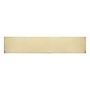 Brass Accents [A09-P0630-628] Aluminum Door Kick Plate - Screw Mount - Polished Brass Finish - 6&quot; W x 30&quot; L