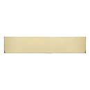 Brass Accents [A09-P0640-628MAG] Aluminum Door Kick Plate - Magnetic Mount - Polished Brass Finish - 6&quot; W x 40&quot; L