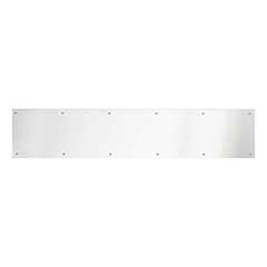 Brass Accents [A09-P0828-630] Stainless Steel Door Kick Plate - Screw Mount - Brushed Finish - 8" W x 28" L