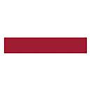 Brass Accents [A09-P0840-RDKP] Aluminum Door Kick Plate - Screw Mount - Gloss Red Finish - 8" W x 40" L