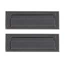 Brass Accents [A07-M0050-613VB] Solid Brass Door Mail Slot - Double Flap - Venetian Bronze Finish - 10" L