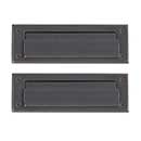 Brass Accents [A07-M0050-613VB] Solid Brass Door Mail Slot - Double Flap - Venetian Bronze Finish - 10&quot; L