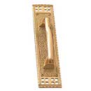 Brass Accents [A05-P5351-605] Solid Brass Door Pull Plate - Arts & Crafts - Polished Brass Finish - 2 7/8" W x 11 1/4" L
