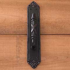 Brass Accents [A05-P7231-613VB] Solid Brass Door Pull Plate - Arts &amp; Crafts - Venetian Bronze Finish - 2 1/2&quot; W x 13 1/4&quot; L